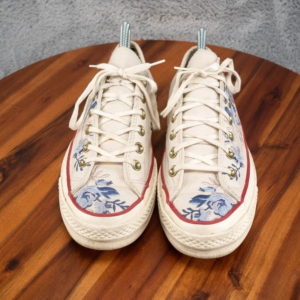 Converse (WMNS SZ 8) Converse Chuck 70 Low Parkway Floral Embroidery